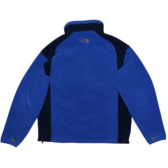 The North Face Retro Denali Fleece Full-Zip Blue & Black Jacket Men's Large - Picture 4 of 8